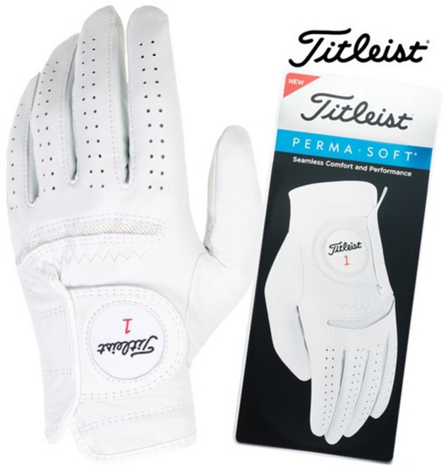 타이틀리스트 퍼마소프트 양피 골프장갑 남성 여성 6667E 6668E, 상세설명 참조, 1개