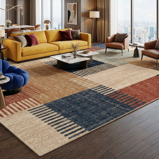 예홈 프리미엄 거실 카페트 러그 매트 하우스밀