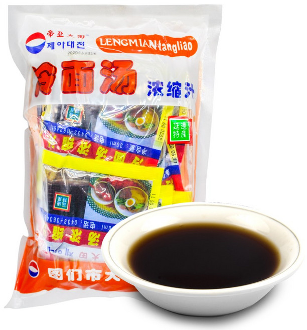 천미방 중국식품 새콤달콤 연길 냉면 욕수, 30ml, 20개