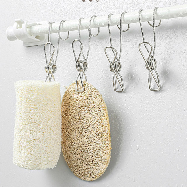 고리형 소품걸이 스텐 다용도 집게 후크_EP-1523, 1개