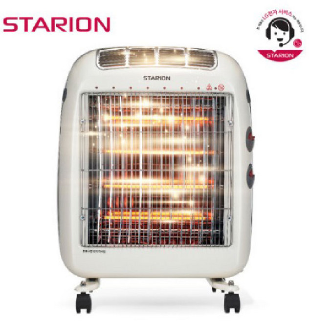 스타리온 카본 전기히터 SH-C2411MJ 사무실 발난로 원룸 오피스텔 가정용