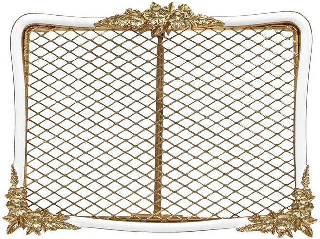 GIFTY GIFTY Flower Crest Thin Border Jewelry Tower/Earring Holder | For Home Décor and Jewelry Or
