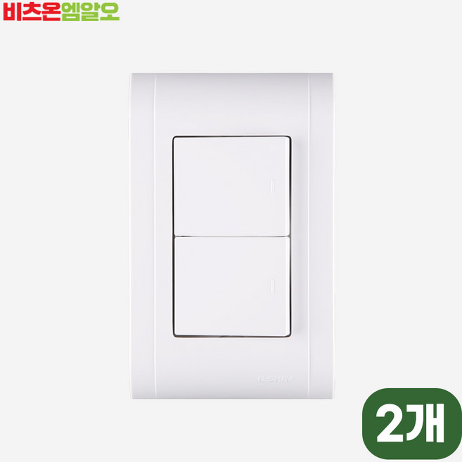 비츠온 와이드스위치 미르 2구1로, 2개