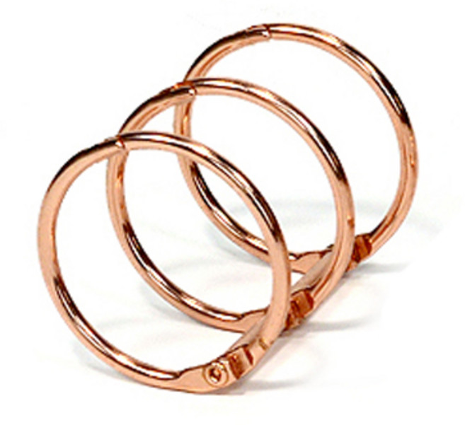 이글바인더 3공링 X 1개 20mm 30mm 금속 루즈링 셀프 제본링 다꾸 포토북DIY 굿즈제작 클래스 공방, 30mm 로즈골드