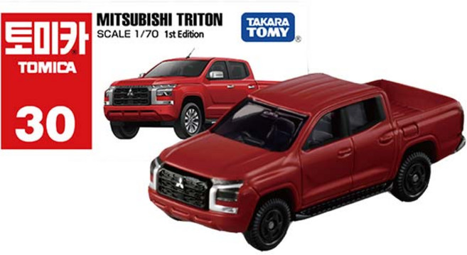 토미카 30 미츠비시 트라이톤 미니카 초회 피규어, 혼합색상, 1개