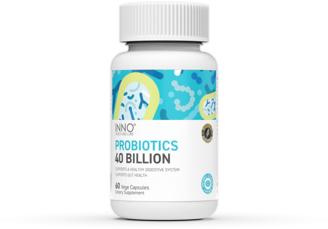 INNO HEALTH & CARE ENZO 프로바이오틱스 40 BILLION 60 VEGE CAPS