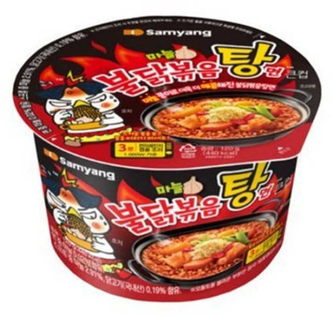 삼양 불닭볶음탕면 큰컵, 4개