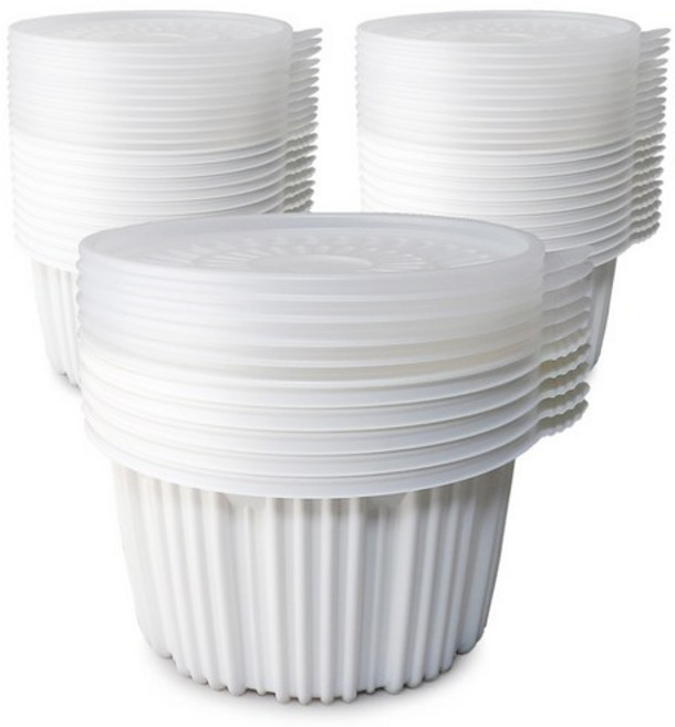 블룸엣홈 에프피 220파이 탕용기 대 화이트 약 2900ml, 25개, 1개입