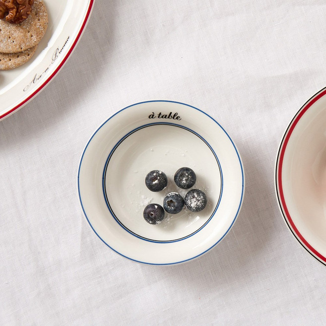 모던하우스 르봉프렌치 찬기 D12 블루 CA3326059, 1개