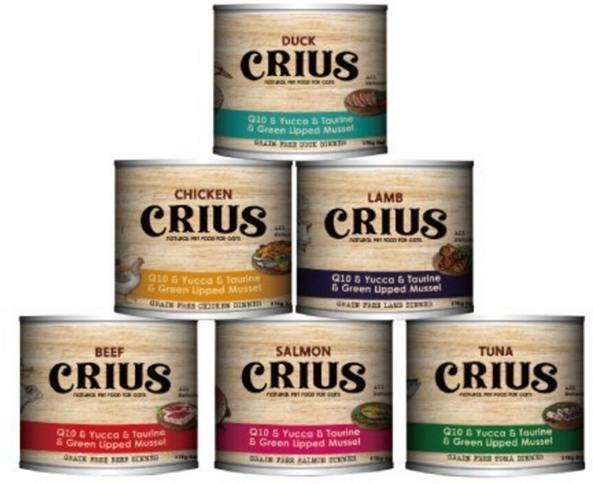 CRIUS 克瑞斯 無穀貓咪主食罐 紐西蘭 貓罐頭 主食貓罐, 鴨肉, 90g, 1個