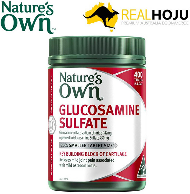 호주 네이처스 온 글루코사민 설페이트 Natures Own Glucosamine Sulfate, 1개, 400정
