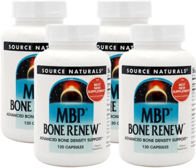 소스내추럴스 MBP 유단백 추출물 120캡슐 작은캡슐 Source Naturals 본리뉴, 120정, 4개 - 쿠팡
