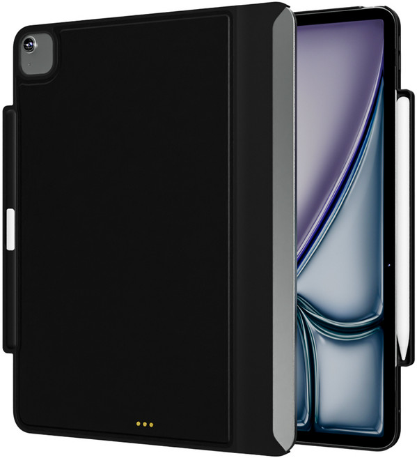 니케 Airmag EZ Plus 아이패드 매직키보드 호환 케이스, 1개, 블랙