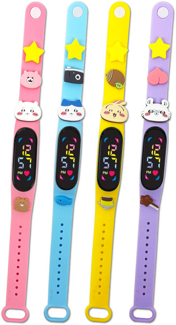 피코 먼작귀 체인징 코디워치 캐릭터 아동 손목시계