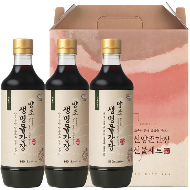 신앙촌 진 13호, 3개, 860ml