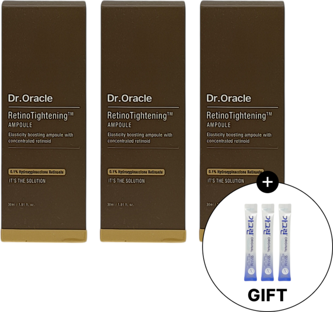 닥터오라클 레티놀 앰플 레티노 타이트닝 30ml 3개