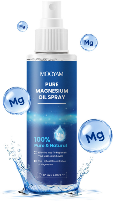 모얌 1+1 휴대용 퓨어 마그네슘 오일 스프레이 운동후 뿌리는마그네슘 근육이완 Magnesium Oil Spray, 2개, 120ml