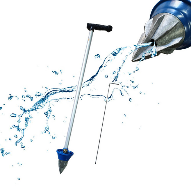 T자형 수동 홈이식기 물주입기 고추이식기, 1개