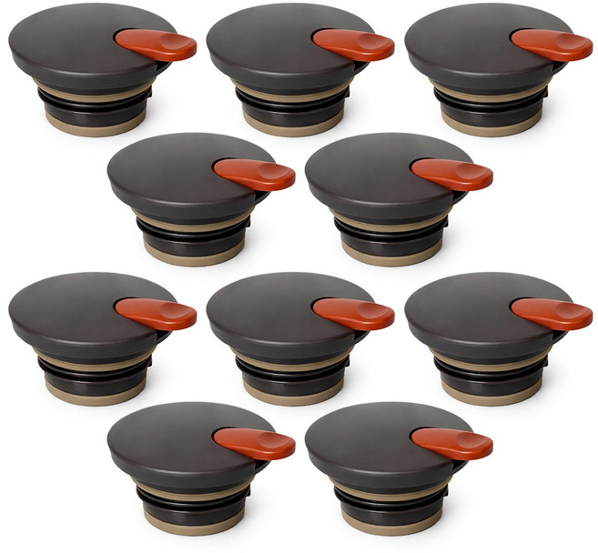 키친아트 라팔 골드메탈 보온주전자 1000ml 전용 뚜껑, 10개, 1L