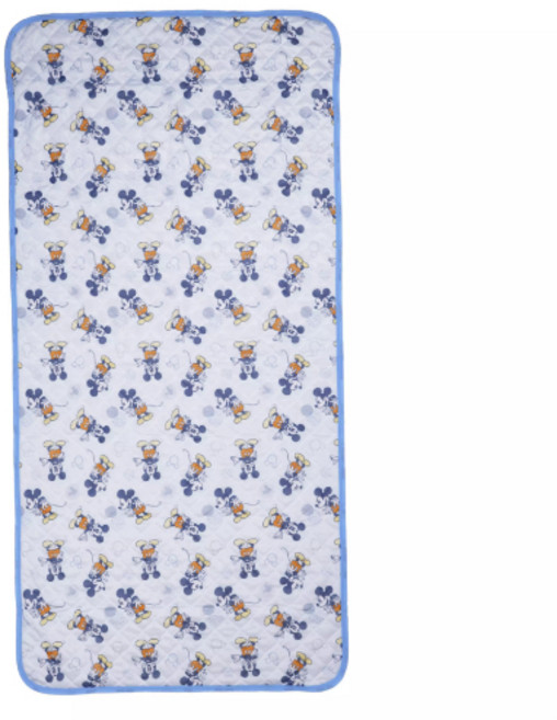 丸眞 Marushin 涼感床墊 - 205x105cm單人床墊, 米奇(藍), 米奇(藍)