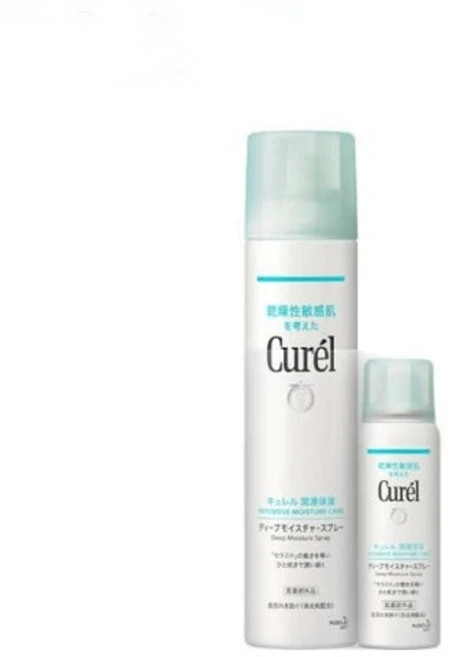 일본 큐렐 딥 모이스처 스프레이 2종 세트 250g+60g 민감성 피부 고보습 미스트, 1 - 쿠팡