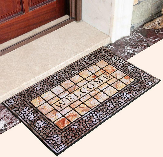 현관 인테리어 발매트 미끄럼방지 출입구 베란다 식당