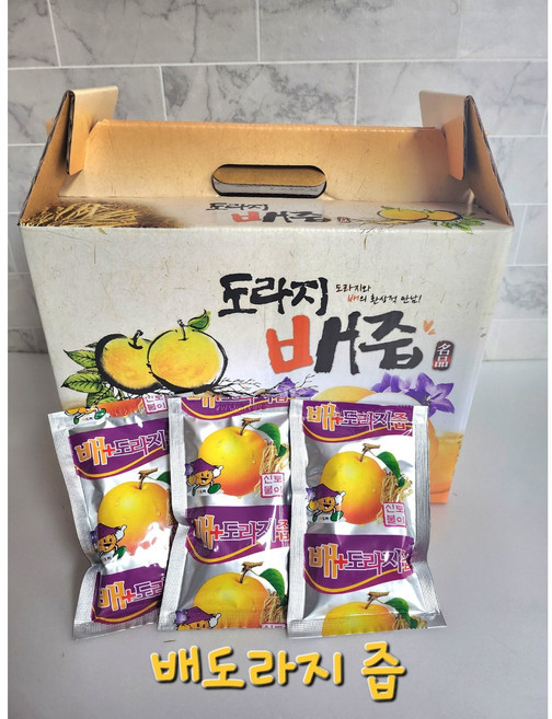 국내산 NFC 착즙 배도라지즙 125ml, 100개
