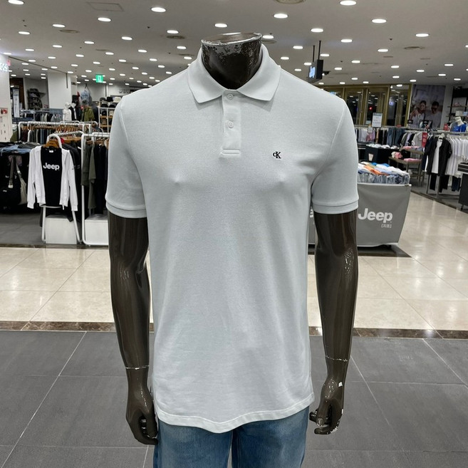 매장정품 캘빈클라인 남성 피케 클래식 폴로 카라 반팔 티셔츠 4RB012GYADDG 1988838