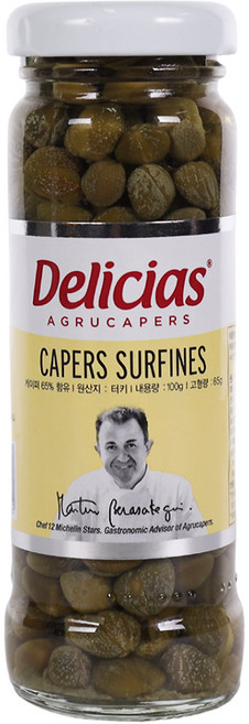 델리시아스 케이퍼 100g, 1개