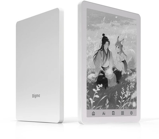 프리미엄 오디오 제품 홈오디오 빅미 B6 전자책 리더 6인치 흑백 스크린 300PPI HD 디스플레이 안드로이드 14 OS 464GB 종이같은, 1)B6 white with case