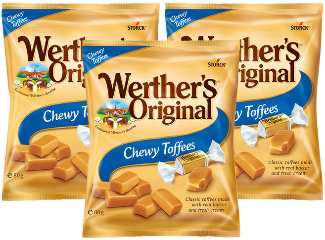 웨더스오리지날 츄이 토피, 80g, 3개