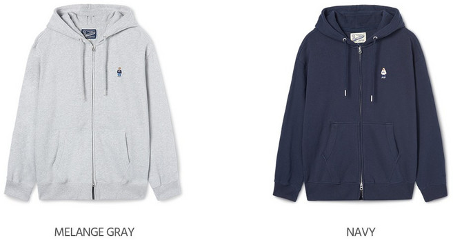 후아유 스티브 후드짚업(신상)기모