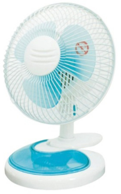 유로파크 다용도 3엽날개 2단풍량 상하좌우조절 집게팬 클립형 탁상용 선풍기, 블루, EU-08F
