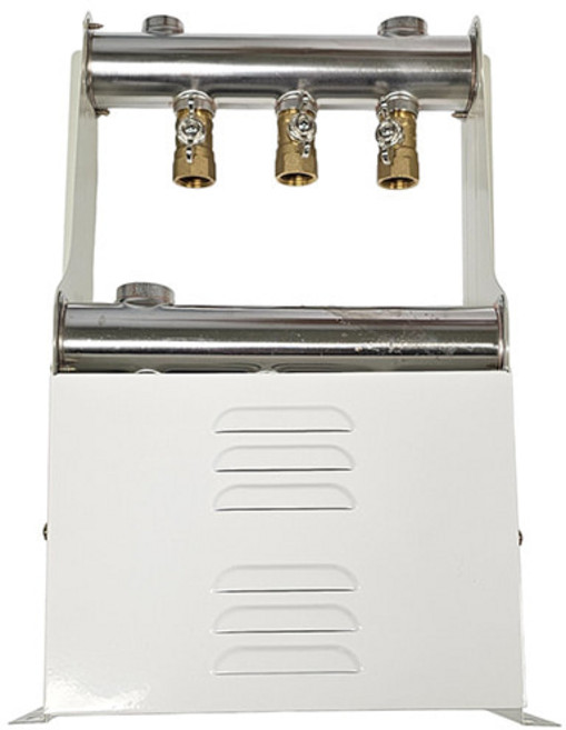 국산 스텐온수 분배기 반카바 가스보일러용 20A (나비닛불밸브 부착제품), 1개