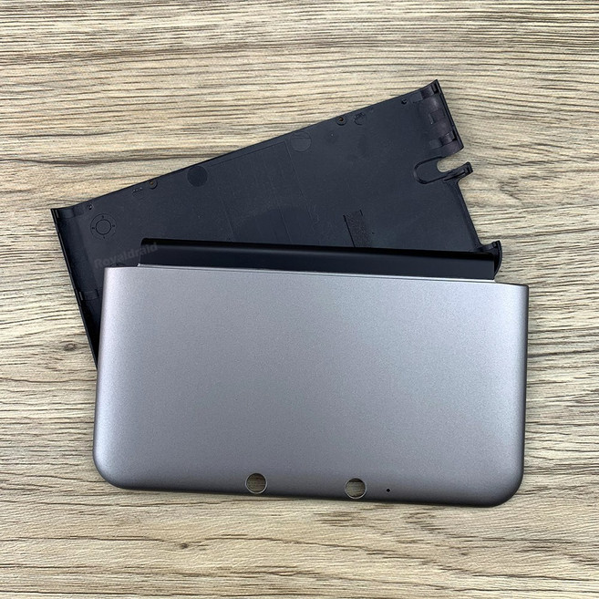 3DS XL LL 교체 Nintend 전면 후면 페이스 플레이트 하우징 쉘 케이스 용 상단 Buttom 뒷면 커버 게임 콘솔, [05] SILVER