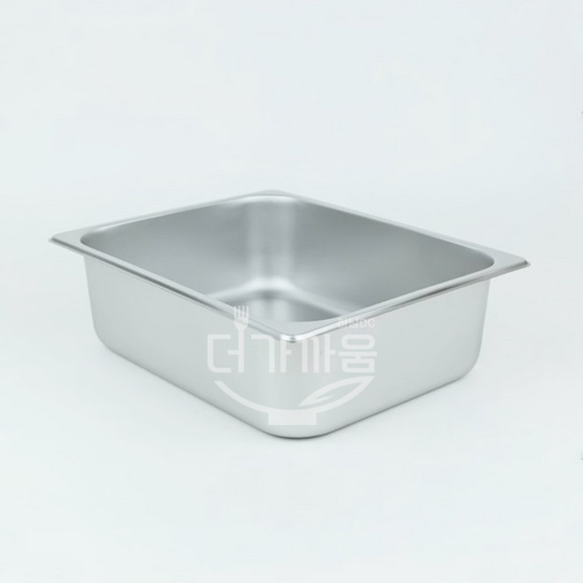 카라신 밧드 스텐 바트 밧트 뚜껑 반찬 통 냉장고 정리 용기 2인치 4인치 6인치, 1개