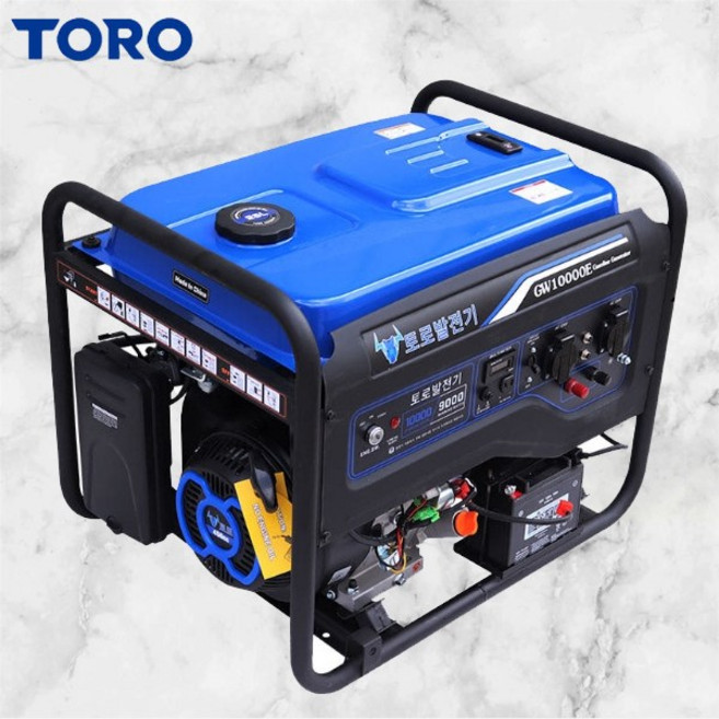 드론배터리 충전용 산업용 [센다이] SD12000E 발전기 10KW / 키시동 / 가성비제품 / 용접용 발전기, 1개