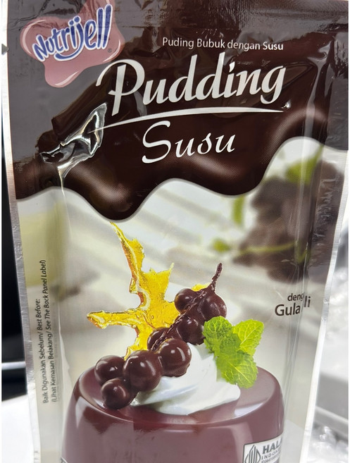 (250724-13) nutrijell puding Cokelat 푸딩초코, 1개, 145g