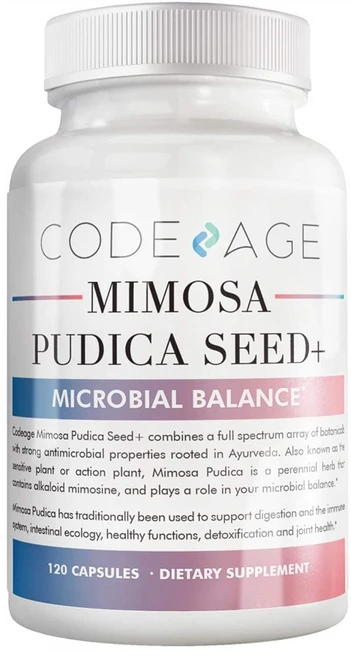 Codeage Organic Mimosa Pudica Seed+ 코드에이지 오가닉 미모사 푸디카 씨드+ 120캡슐, 120정, 1개 - 쿠팡