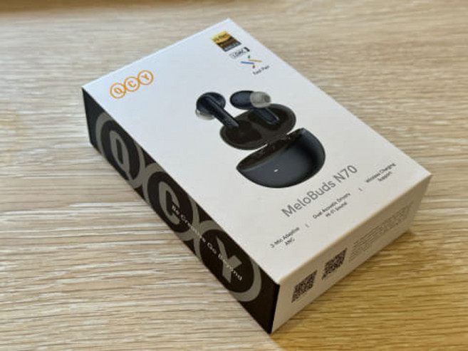 QCY N70 멜로버즈 QCY이어폰, 티타늄 골드