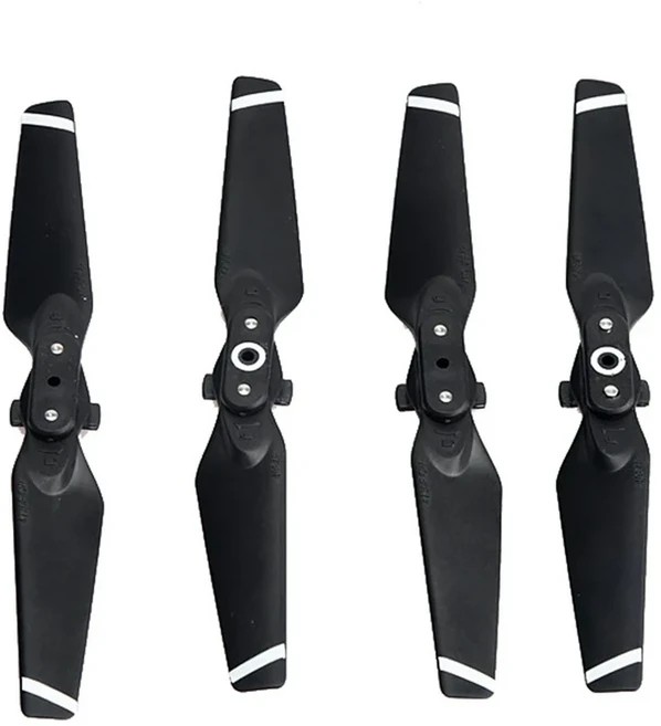 DJI Spark Dron용 퀵 릴리스 접이식 블레이드 프로펠러 4개, 01 Silver Colored