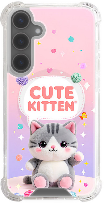 귀요미 동물 맥세이프 모서리쿠션 젤리 하드 갤럭시 아이폰 케이스