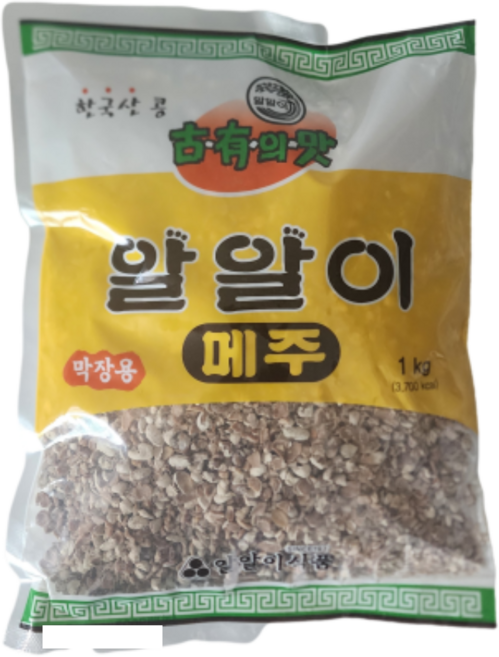 대구 공장직송 알알이된장 국산콩 막장용 메주가루 알상, 1개, 1kg