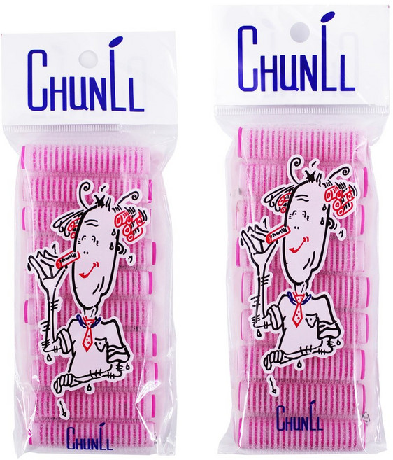 미니 매직 헤어롤 뿌리볼륨 구르프 찍찍이, 미니 대 매직 구르프(찍찍이), 1개