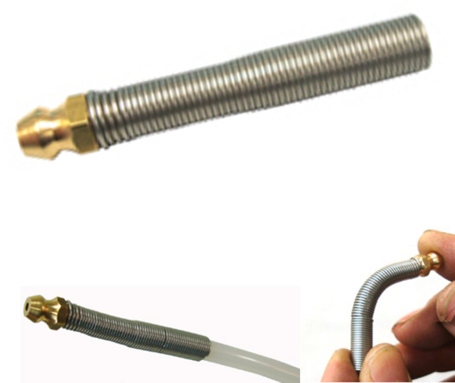 해빙기호스 노즐 스프링 해빙기노즐 신주 스테인레스 노즐스프링 부품 호스스프링, 1개