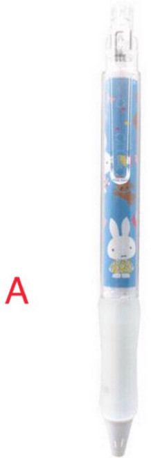 Miffy 米菲兔 birthday 0.7mm 黑筆 握健筆 果凍筆 - 日本製正版授權, 1個, A