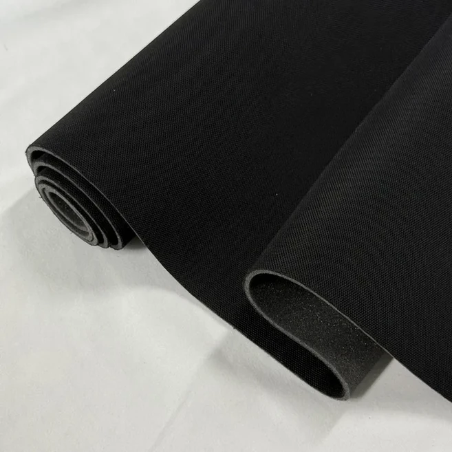 쿠쿠스토어 폼백킹이 있는 헤드라이너 패브릭 메쉬 타입 자동차 RV 보트 홈 루프 인테리어 교체 수리 DIY, 01 50x150cm(Fold), 03 black01