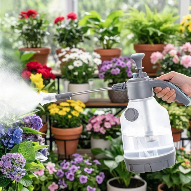 사볼레자동압축분사기, 투명 2L, 1개