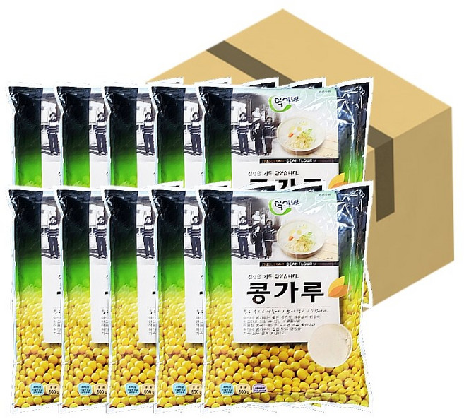 혁이네콩가루 850GX10개입(1박스) 간편 콩국수 가정식 선식 콩국수용 콩가루, 850g, 10개
