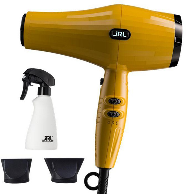 Valera Salon 발레라 스위스 초경량 전문가 헤어 드라이어 Pro 5000 eQ, 옐로우 JRL 물병, 기본 모델명/품번